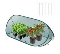 Generico Couverture pour - Filet fin extensible pliable, cloche pour portable, couverture de maison chaude en PVC transparent pour extérieur, protection pour de à double