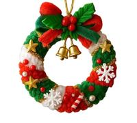 Genérico Crochet de Noël manuel pour arbres de Noël | Suspension pour débutant Miroir Rétroviseur Bricolage