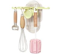 Genérico Crochets adhésifs extensibles pour ustensiles de cuisine | Crochets muraux de cuisine pour éplucheur grattoir spatule serviette humide marmite chambre salle de bain sous l'armoire