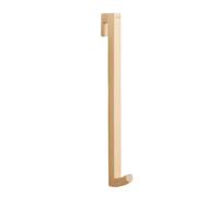Genérico Crochets de serviette, crochets muraux en bois, sans essorage, porte-serviettes pour salle de bain, pour brosse Loofah Wash Cloth Bag Robe Home Kitchen Use