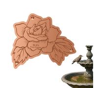 Generico Disque en cuivre pour baignoire, nettoyeur de salle de bain à trois points de support, disque purificateur pour baignoire, extérieur, jardin, cour, patio, pelouse