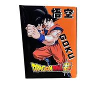 Generico DragonBall Super Agenda scolaire 2026-2027, Goku, Couverture orange rembourrée, 352 pages colorées, 13 x 17,8 cm, pour enfants et adolescents