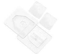 Genérico Easy Pass - Adhésif pour transpondeur de péage, pour dispositif de rail coulissant transparent ABS, protecteur universel EZ Pass | Accessoire