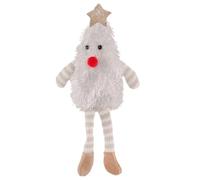 Genérico en peluche d'arbre de Noël avec longues jambes, décoration de Noël aux jambes longues et douce figurine d'arbre de Noël, décoration lumineuse pour maison, bureau, table