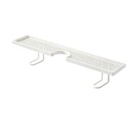 Generico Étagère de salle de bain - Rangement flottant pour un drainage facile sans perçage, organiseur au-dessus de la salle de bain | Rangement d'angle intelligent pour comptoir de plafond