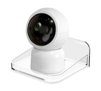 Genérico Étagère pour moniteur de bébé | Petite étagère en acrylique, support flottant pour caméras de sécurité sans perçage pour appartement, fenêtre, salle de bain, bureau