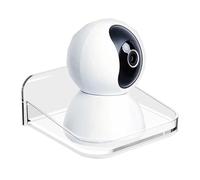 Generico Étagère pour moniteur pour - Petite étagère murale en acrylique 5 x 10 x 10 cm, support pour caméra de sécurité flottante sans perçage | Transparent pour montage mural pour