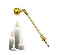Generico Éteigne-bougie en métal, outil éteignant en métal pour | Outils pour femmes, hommes, propriétaires de maison, collectionneurs, appartement, salon, salle de bain, fêtes, mariages