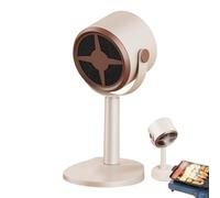 Genérico Extracteur d'air portable : ventilation purifiante d'air à faible bruit, hotte portable pour cuisiner, unité d'aspiration compacte, appareil avec contrôle à plusieurs vitesses