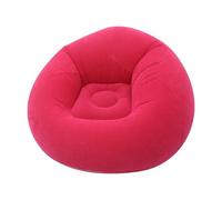 Genérico Fauteuil gonflable type pouf en PVC floqué | Meubles de jardin pour dormir, se détendre, plage, pique-nique, voyage, jeux, camping-car, terrasse, quai, piscine | Résistant à l'eau