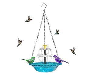 Generico Fontaine solaire pour bassin d'eau de jardin, pompe à énergie renouvelable, station pour boisson, patio, cour, caractéristique décorative pour l'eau pour l'extérieur | pour l'oss