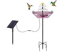 Generico Fontaine solaire pour salle de bain, , décoration de | Abreuvoir d'extérieur pour jardiniers, propriétaires de maisons, cour, terrasse, pelouse, jardin, balcon