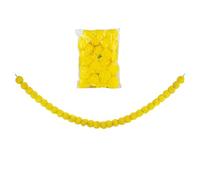 Genérico Guirlande de fleurs artificielles Diwali de 1,8 m - Décoration florale à longs brins - Guirlande de fleurs traditionnelle pour événements
