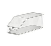 Genérico Hat Organizer Box - Stackable Baseball Cap Storage Container, Closet Hat Holder Box for Home Dorm Bedroom Cloakroom Farmhouse Men Women Youth Use, 16,53 x 8,66 x 6,69 pouces
