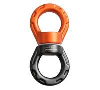 Genérico Heavy-Duty Hammock Swivel - Spinner rotatif à 360 degrés, Sturdy Carabiner for Tree Hammocks, Aerial Yoga, Playroom Swing, Indoor, Outdoor Playground, Porch Hanging, Backyard Relaxation