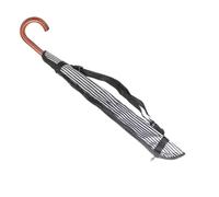 Genérico Imperméable pour parapluie - Tissu éponge chenille, stockage absorbant à la poussière à long manche | Protection avec fermeture éclair et sangle d'épaule, parapluie Mult, Stripe, 75*12cm