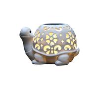 Generico Lanterne LED d'extérieur imperméable en forme de tortue | Éclairage solaire pour décoration de jardin, porche, passage, paysage, balcon et décoration de la maison