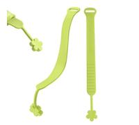 Generico Lot de 2 rehausseurs de couvercle de toilettes réutilisables avec | Design floral évite de toucher le siège avec rehausseur en silicone pour la maison, le bureau, l'hôtel