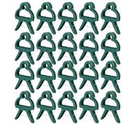 Genérico Lot de 20 clips pour plantes réutilisables, support de jardin pour plantes de jardin Orchid Flower Vine Stem Holder for Greenhouse Indoor Outdoor Plant Care 2,77 x 1,18 po