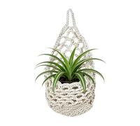 Generico Macrame Plant Hanger,Breathable Organizer Net | Plant Storage Baskets | for Indoor Outdoor Garden Yard Porch Dorm Farmhouse Garden Yard