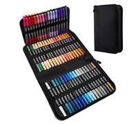 Genérico Marqueurs de peinture acrylique | Set de 72 couleurs pour livres d'art | Marqueurs artistiques - Pour livres, pierre, toile, tissu, bois, métal, artisanat, verre, céramique, ,