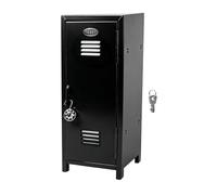 Generico Mini armoire en métal - Petite boîte de rangement résistante aux coffre-forts | Mini Locker de rangement pour bureau, chambre d'enfant, école, bureau, maison
