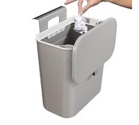 Generico Mini Bin - Corbeille pour placard de cuisine | Sous les poubelles | Conteneur de déchets de cuisine économiseur d'espace | Poubelle pour poubelles à poussière