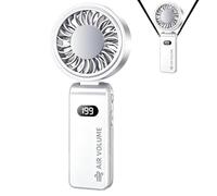 Generico Mini ventilateur à main, rechargeable, pliable, silencieux | Ventilateur à main pour activités de plein air : randonnée, pique-nique, croisière, plage,
