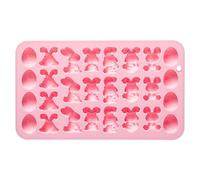Genérico Moules à chocolat de Pâques facile à démouler œuf lapin | Moules en silicone pour œufs de Pâques pour biscuits, muffins, desserts, décoration de gâteaux, maison
