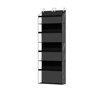Generico Organiseur de porte - Étagère à 4 niveaux, de poches pour suspendus, étagère pour porte verticale, organiseur multi-poches | pour poupées, vêtements, salles de bain, armoires, crèches