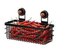 Generico Organiseur pour évier de cuisine | Porte oignons et ail mural - Étagères étanches pour la salle de bain | Pour oignons, ail, plan de travail, coton, salle de bain, hôtel, dortoir
