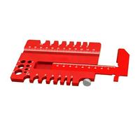 Generico Outils de mesure pour le travail du bois, jauge de 220 g, gabarit pour le traitement des tenons, convient aux projets de maison, garage, menuiserie et fabrication de meubles