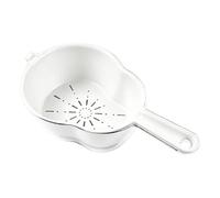Genérico Panier pour laver les fruits : bol passoire à double couche, design de mini évier de cuisine, poignée | Outil portable de nettoyage des tomates Berry pour une utilisation dans le rinçage de