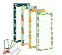 Genérico Paper Pad - 21,5 x 9 cm Cute Smooth Writing Easy Tear-Off, Lightweight Lined Notepads for Work Study, for Home Office, School, College Classroom Outdoor Travel Work, Study Shopping List Women