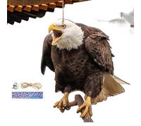Genérico Pendentif pour oiseaux - Pendentif en forme de en 2D - Dispositif réaliste avec clochette | Figurine et appareil
