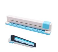 Generico Perforatrice pour papier | Perceuse jusqu'à 5 feuilles pour artisanat | Machine perforatrice pour feuilles lâches - pour A4, A5, A6, A7, B5, B6, , album, cahier, étudiants, école, maison