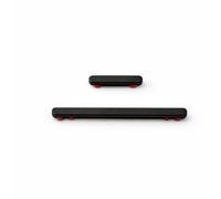 Generico Pièce de rechange compatible avec XIAOMI 13T 2306EPN60G / 13T PRO 23078PND5G Kit touches extérieures latérales Bouton d'allumage power on off + bouton contrôle volume side keys (Noir)
