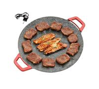 Generico Plancha électrique pour griller et frire, poêle électrique, grille pour barbecue en plein air, pour cuisine, restaurant, maison, intérieur, extérieur, barbecue, camping