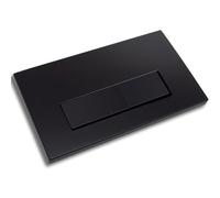 Generico Plaque de déclenchement Commande Bouton de Chasse d'eau Accessoire pour réservoir de WC Compatible avec Geberit Sigma01,20,30 UP300 et UP320, Fonction Double Chasse(Noir Mat)