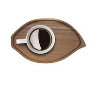 Genérico Plateau décoratif pour table basse - Organiseur de présentation rustique - Service de style rétro | Pour nourriture, gâteau, décoration, maison, salon, cuisine, comptoir, bar