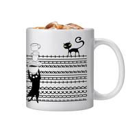 Genérico Pochettes à café sarcastiques | Tasse en céramique de 350 ml avec message secret | Tasse pour boissons chaudes et froides | Pour boissons chaudes et froides maison, bureau, réunions de