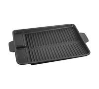 Genérico Poêle à barbecue - anti-adhésive en pierre, plancha à gaz portable pour camping commercial en plein air | Poêle à pique-nique à emporter, compatible avec