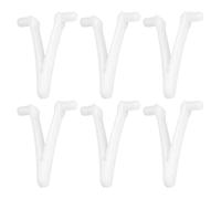 Generico Pool V Clip - Clip en V universel pour skimmer pour piscine et spa - en V universel pour filet de skimmer, brosse pour spa, clip en V à ressort pour piscine et eau