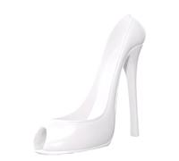 Generico Porte-bouteille à vin | High Heel Shoe Stylish Wiine Rack | Small Wines Display Stand, 8 pouces High Heel Shoe Red Wines Display Stand, Tall Single Wine Bottle Holder, Gift Basket Accessories