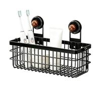 Generico Porte-éponge avec étagère murale | Étagère de douche avec imperméable - Pour oignons, ail, plan de travail, coton, salle de bain, hôtel, dortoir