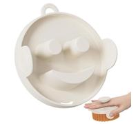Generico Porte-éponge - Organiseur d'éponge de cuisine | Étagère magnétique drainable | Support de rangement d'éponges avec poignée pour évier latéral comptoir camping-car appartement 10 x 10 x 3,4 cm