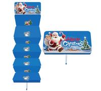 Generico Porte-monnaie de Père Noël avec 10 emplacements, emballage pour bonus de carte bancaire, pour femme, mari, fils, fille, amis, collègues, famille