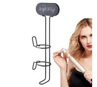 Generico Porte-outils pour coiffures - Support mural en fer ABS de 12,6 pouces, pour à cheveux, organisateur multi-appareils avec support avec fixe | W
