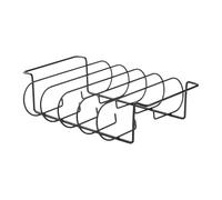 Generico pour côtes | Grille pour barbecue en acier au carbone | Accessoire pour barbecue, porte-couverts lavable au lave-vaisselle, cuisiner, préparer le repos dans la cuisine, rôtir, RI