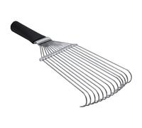 Generico Râteau pour toilettage bétail - Acier 12,8 pouces, râteau pour bétail, durable | râteaux sous-poil crinière de cheval bovins, chèvres et moutons, toilettage, et soins